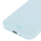 Holdit iPhone 14 / 13 Soft Touch Silikone Case - Mineral Blue