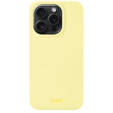 Holdit iPhone 15 Pro Soft Touch Silikone Case - Lemonade