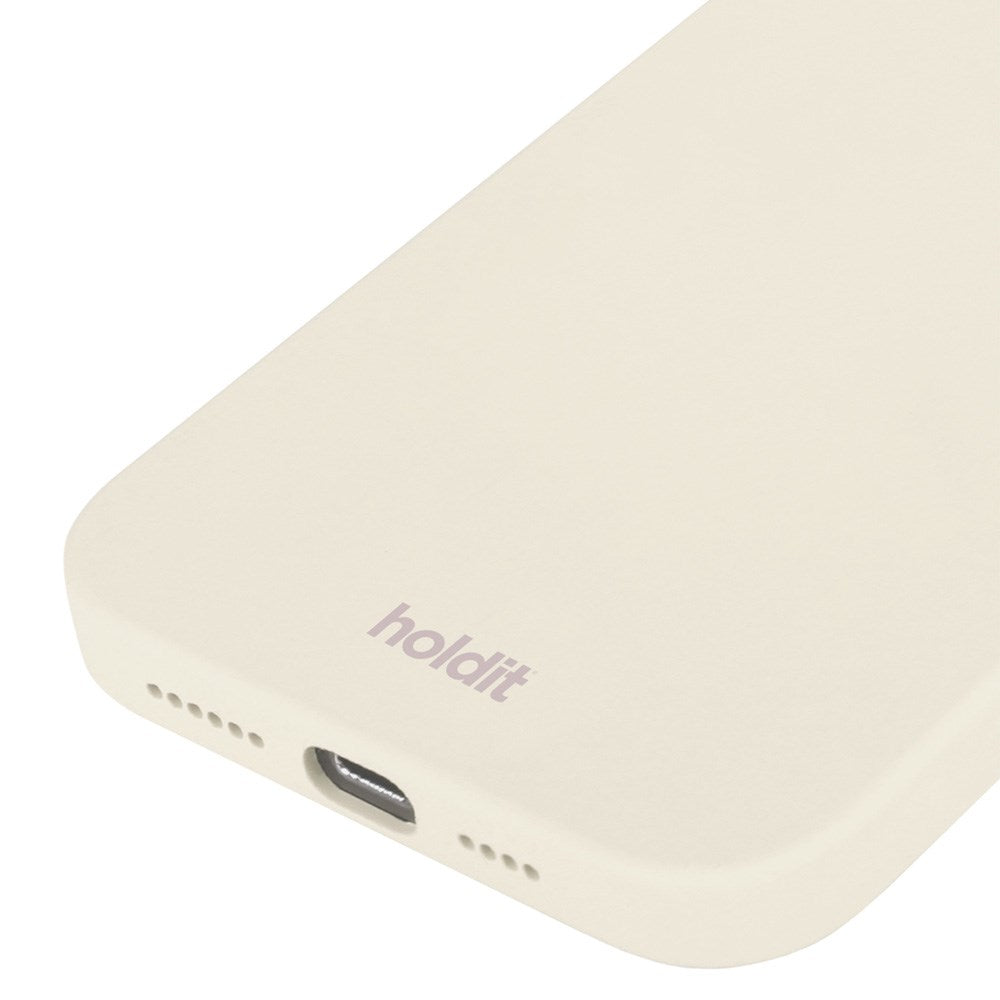 Holdit iPhone 12 / 12 Pro Soft Touch Silikone Case - Soft Linen