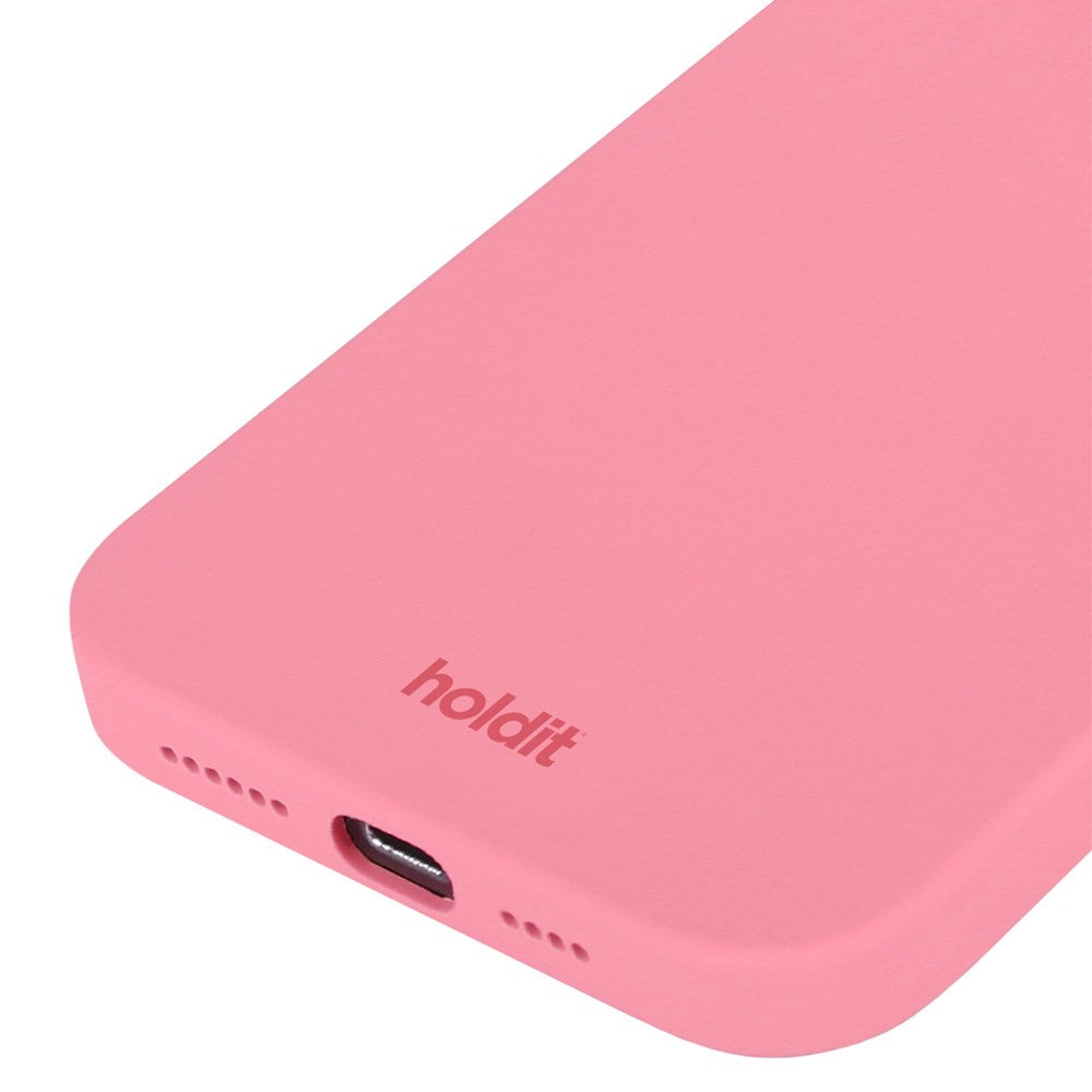 Holdit iPhone 12 / 12 Pro Soft Touch Silikone Case - Rouge Pink