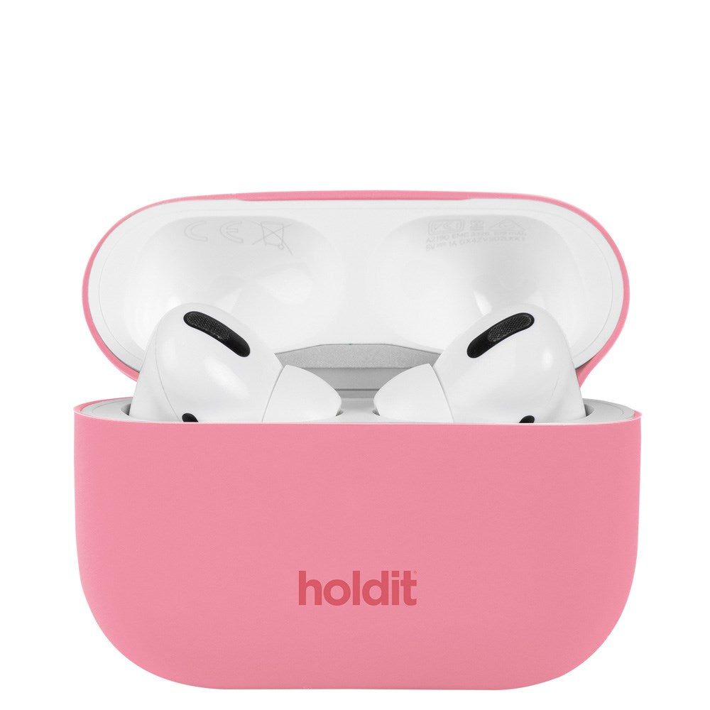 Holdit Silicone Case For AirPods Pro 2 / Pro - Rouge Pink