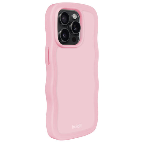 Holdit iPhone 14 Pro Wavy Case - Pink