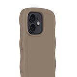 Holdit iPhone 12 / 12 Pro Wavy Case - Mocha Brown