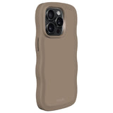 Holdit iPhone 14 Pro Max Wavy Case - Mocha Brown