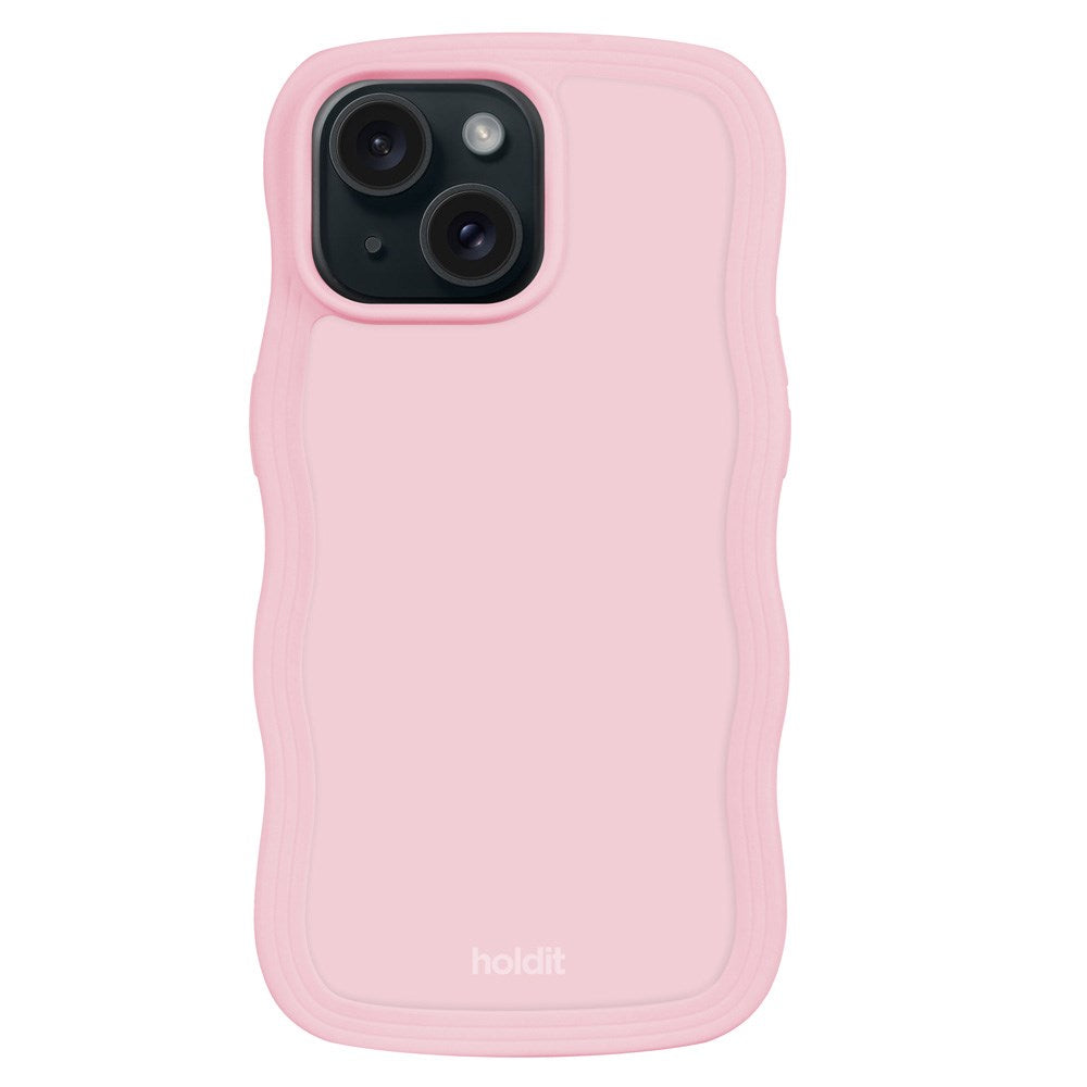 Holdit iPhone 15 Plus / 14 Plus Wavy Case - Pink