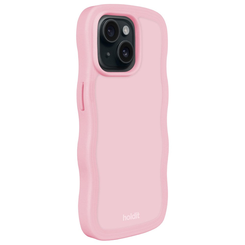 Holdit iPhone 15 Plus / 14 Plus Wavy Case - Pink