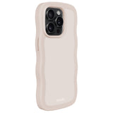 Holdit iPhone 14 Pro Max Wavy Case - Light Beige