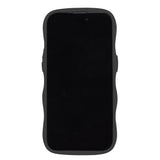 Holdit iPhone 15 Pro Max Wavy Case - Black / Mirror