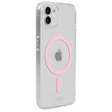 Holdit iPhone 12 / 12 Pro MagSafe Case - Transparent / Pink