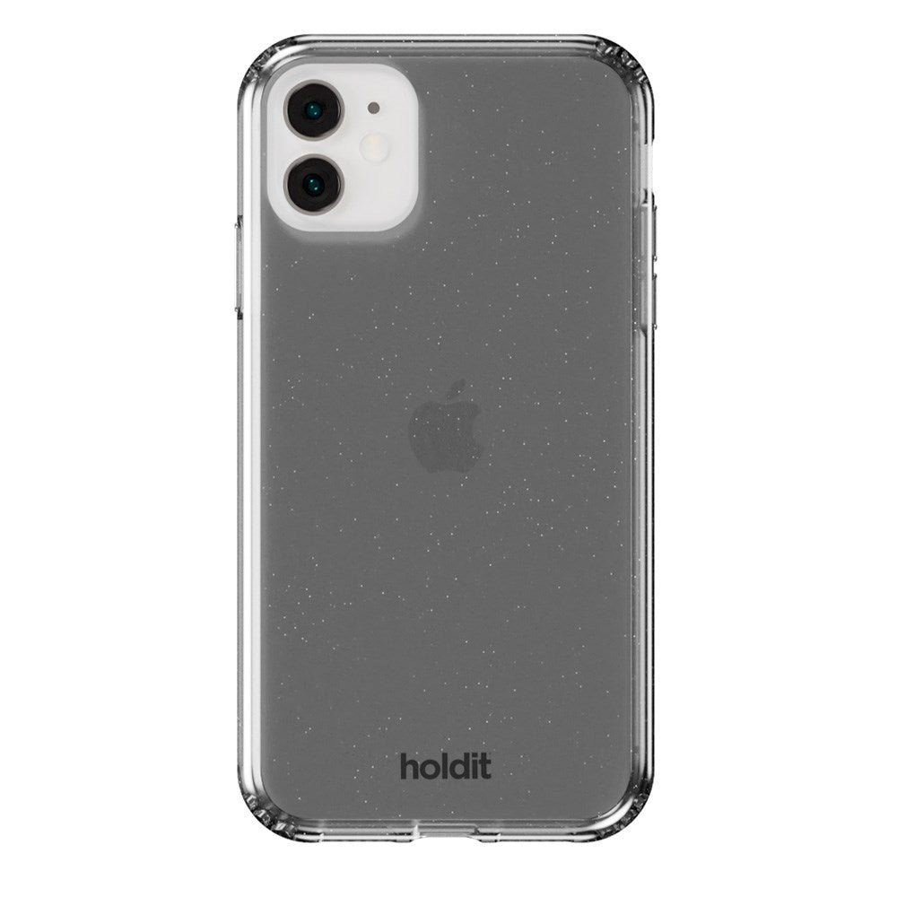 Holdit iPhone 11 / XR Glitter Case - Black