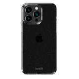 Holdit iPhone 15 Pro Glitter Case - Black