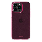 Holdit iPhone 15 Pro Glitter Case - Pink