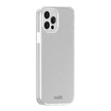 Holdit iPhone 12 / 12 Pro Glitter Case - White