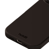 Holdit iPhone 16 Pro Soft Touch Silikone Case - Black