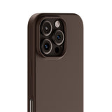 Holdit iPhone 16 Pro Max Soft Touch Silikone Case - Chocolate