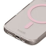 Holdit iPhone 16 Plus MagSafe Case - Transparent / Pink