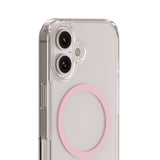 Holdit iPhone 16 Plus MagSafe Case - Transparent / Pink