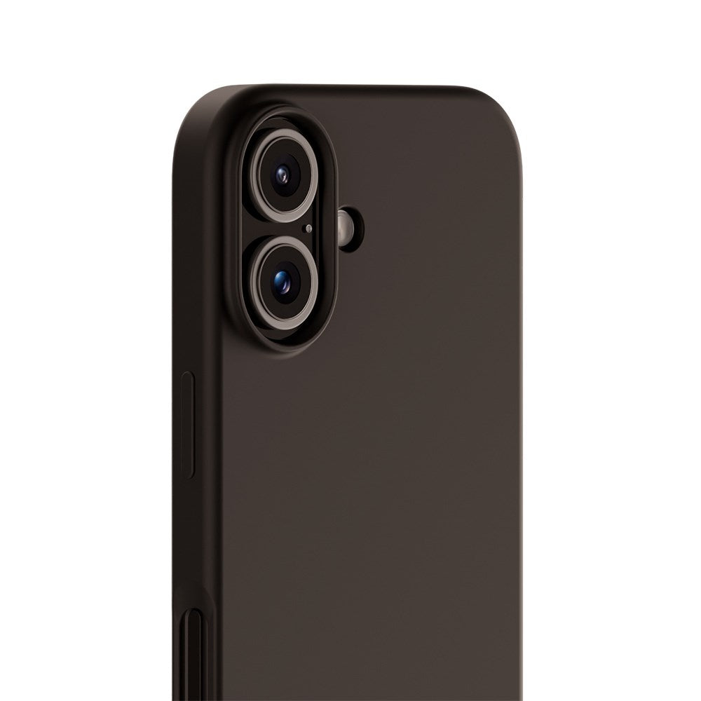 Holdit iPhone 16 Soft Touch Silikone Case - Black