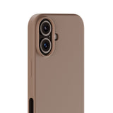 Holdit iPhone 16 Soft Touch Silikone Case - Mocha Brown