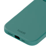 Holdit iPhone 16 Soft Touch Silikone Case - Moss Green