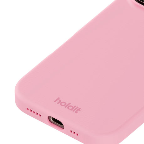 Holdit iPhone 16 Pro Soft Touch Silikone Case - Pink