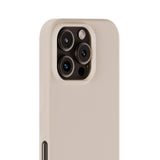 Holdit iPhone 16 Pro Soft Touch Silikone Case - Light Beige