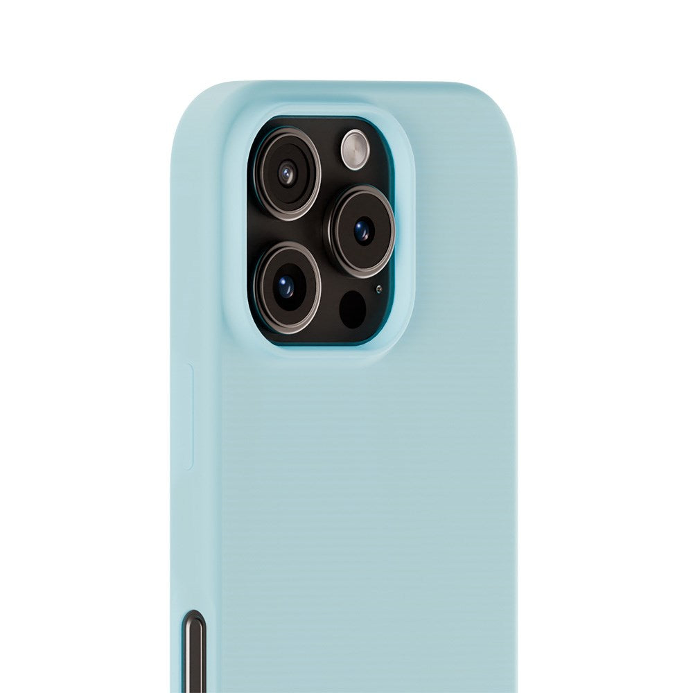 Holdit iPhone 16 Pro Soft Touch Silikone Case - Mineral Blue