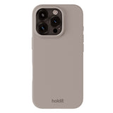 Holdit iPhone 16 Pro Max Soft Touch Silikone Case - Taupe