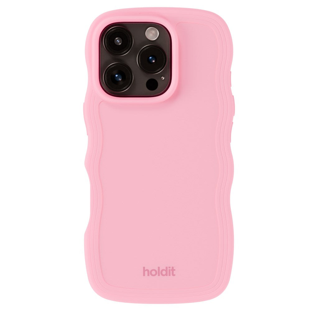 Holdit iPhone 16 Pro Max Wavy Case - Pink