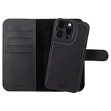 Holdit iPhone 16 Pro Max Wallet Case Magnet Plus - Flip Case - Black