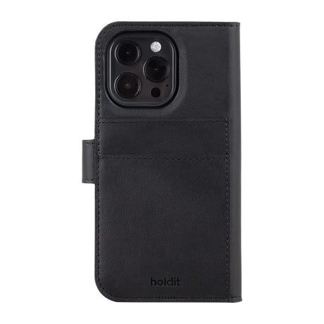 Holdit iPhone 16 Pro Max Wallet Case Magnet Plus - Flip Case - Black