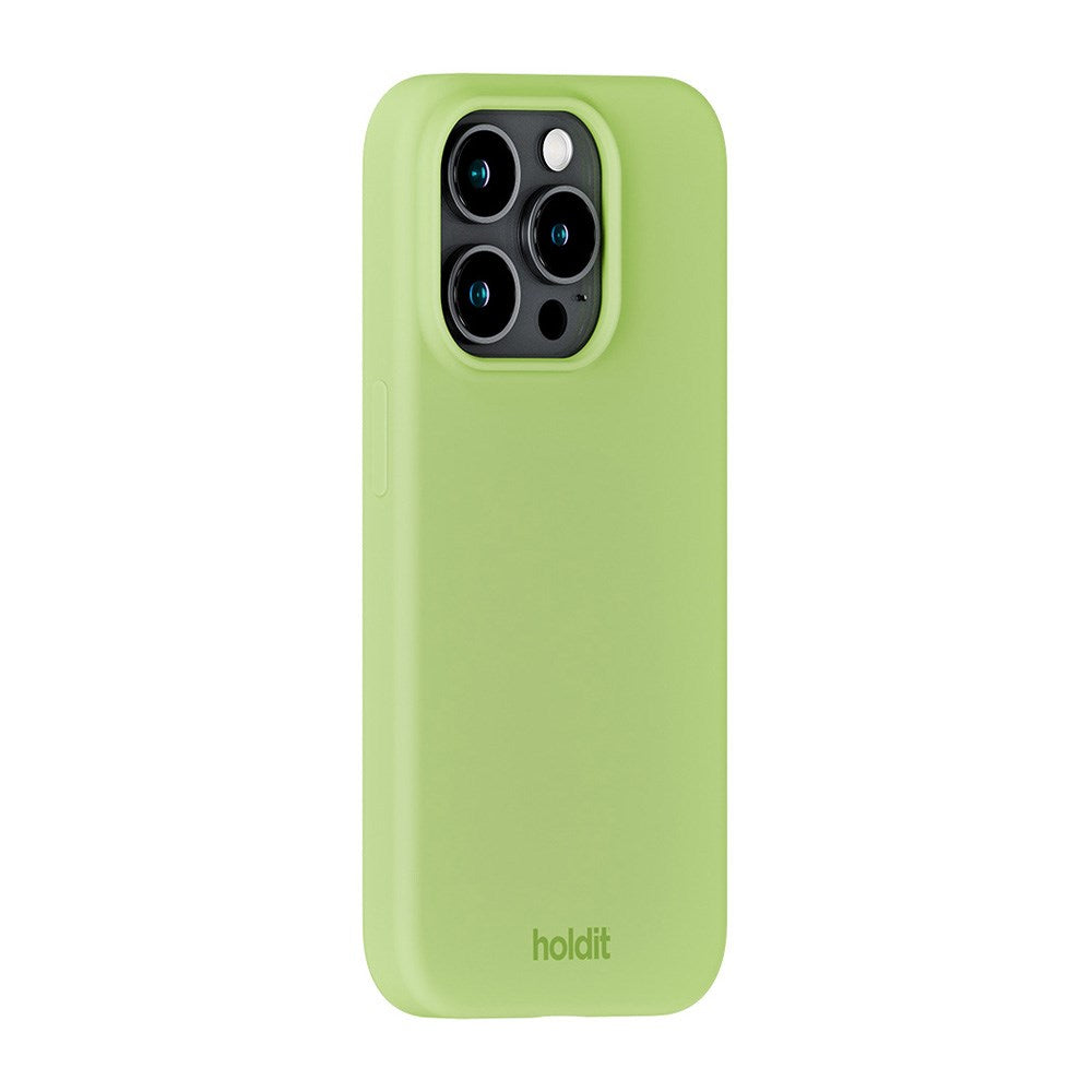 Holdit iPhone 15 Pro Soft Touch Silikone Case - Matcha