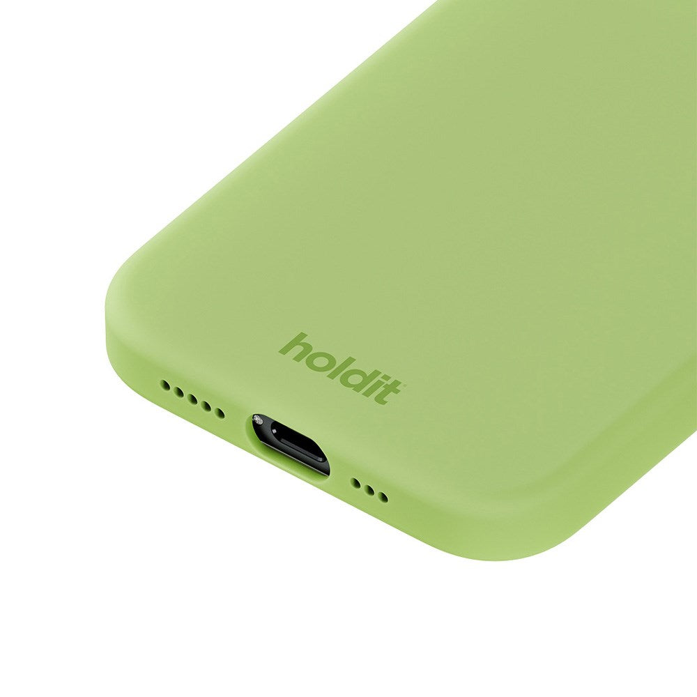 Holdit iPhone 15 Pro Soft Touch Silikone Case - Matcha