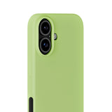Holdit iPhone 16 Soft Touch Silikone Case - Matcha