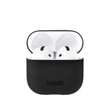 Holdit Nygård Silicone Case for AirPods 4 - Black