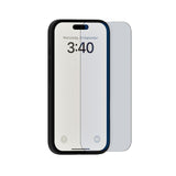 iPhone 16 / 15 / 15 Pro Holdit Tempered Glass Screen Protector - Case Friendly - Transparent