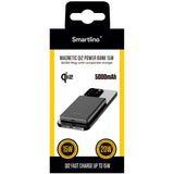 Smartline 15W Power Bank USB-C 5000mAh - Qi2 / MagSafe Compatible - Space Grey