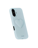 Holdit 3D Silicone Sticker Heart - Mineral Blue