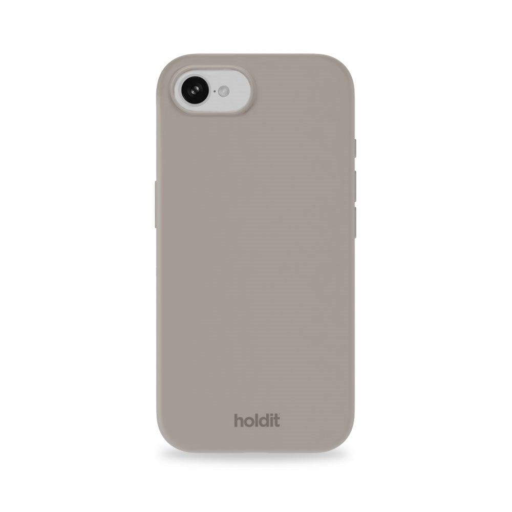 Holdit iPhone 16e Soft Touch Silicone Case - Taupe