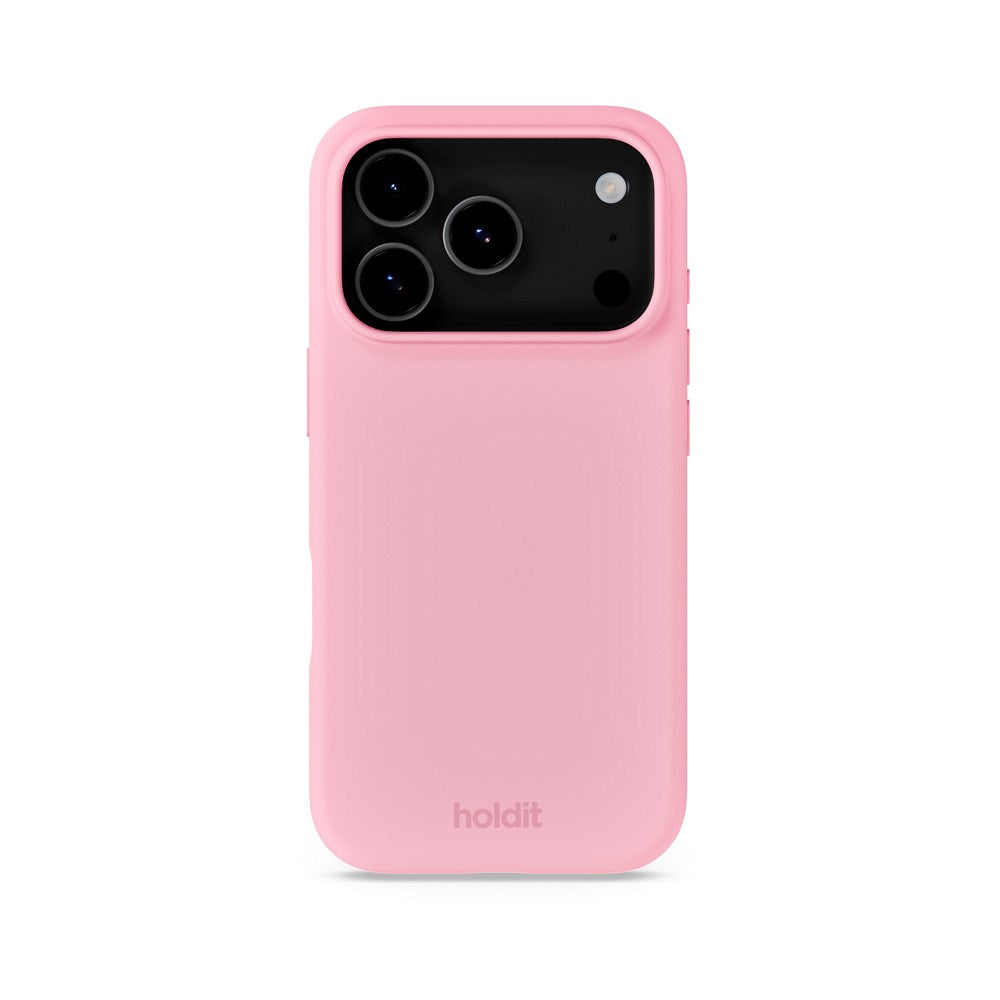 Holdit iPhone 17 Pro Soft Touch Silicone Case - Pink