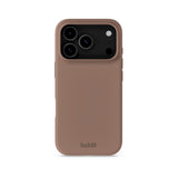 Holdit iPhone 17 Pro Soft Touch Silicone Case - Mocha Brown
