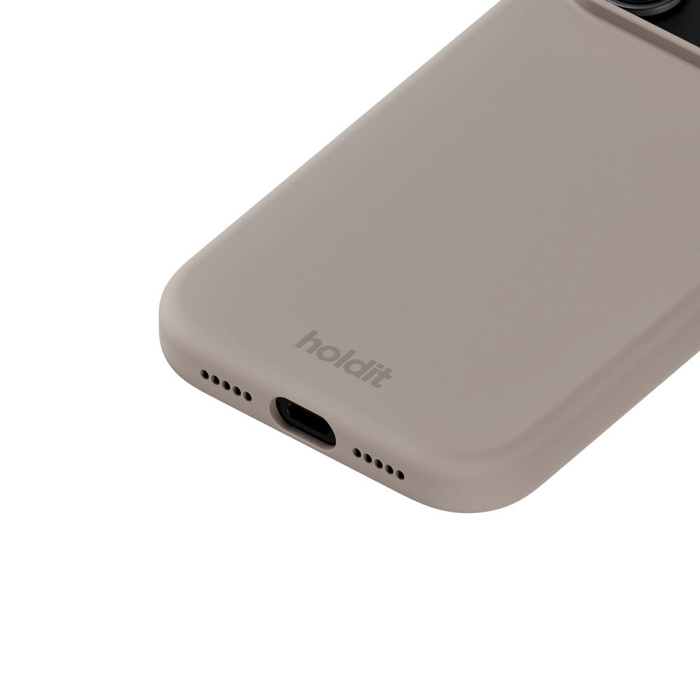 Holdit iPhone 17 Pro Max Soft Touch Silicone Case - Taupe