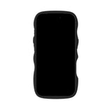 Holdit iPhone 17 Pro Wavy Case - Black / Transparent