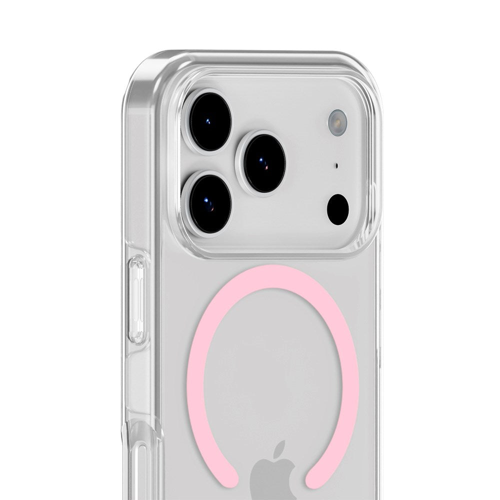 Holdit iPhone 17 Pro MagSafe Case - Transparent / Pink