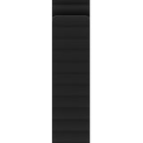 Apple Watch (42/44/SE/45/46/49mm) Holdit Silicone Magnet Watch Strap - Black / Grey