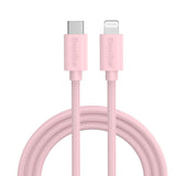 Smartline (3A/27W) USB-C to Lightning Braidy Cable 2m - Pink