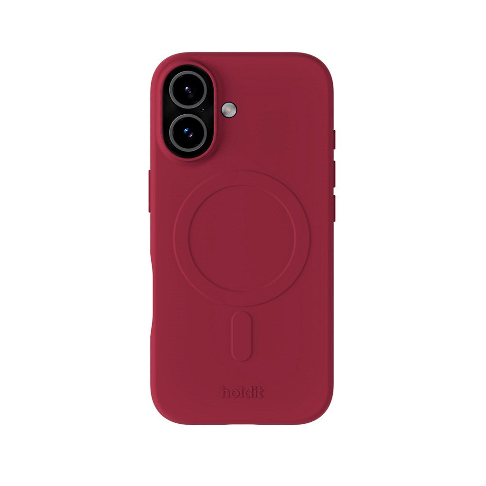 Holdit iPhone 17 Soft MagSafe Case - Red Velvet