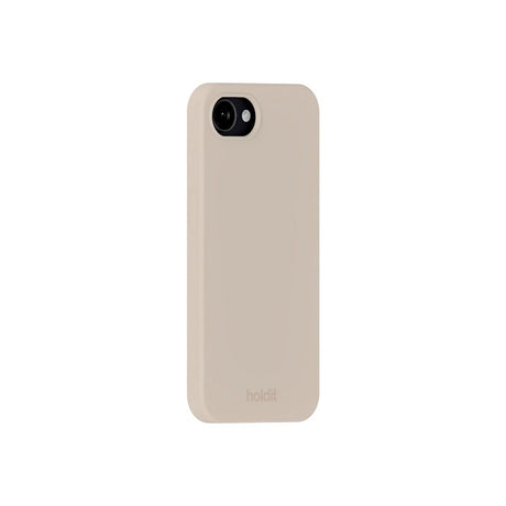 Holdit iPhone 16e Soft Touch Silicone Case - Light Beige