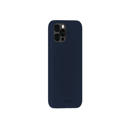 Holdit iPhone 12 / 12 Pro Soft Touch Silikone Case - Midnight Blue