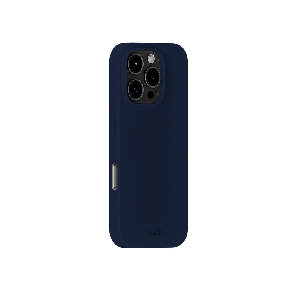 Holdit iPhone 16 Pro Max Soft Touch Silikone Case - Midnight Blue